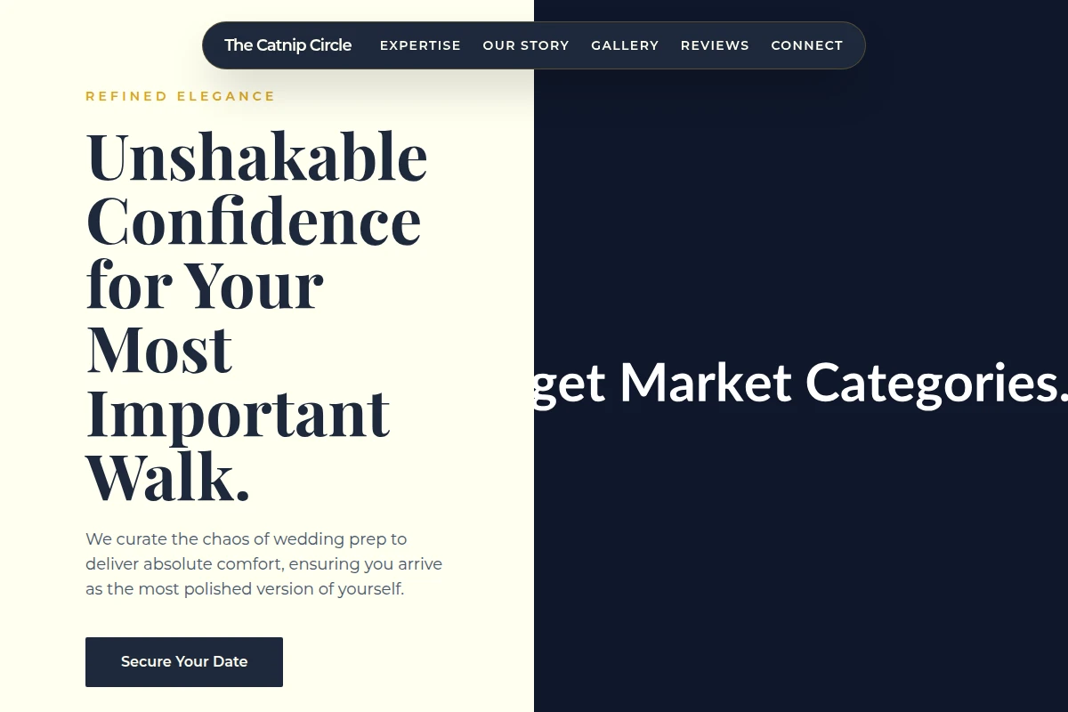 Groom Target Market Categories.Txt