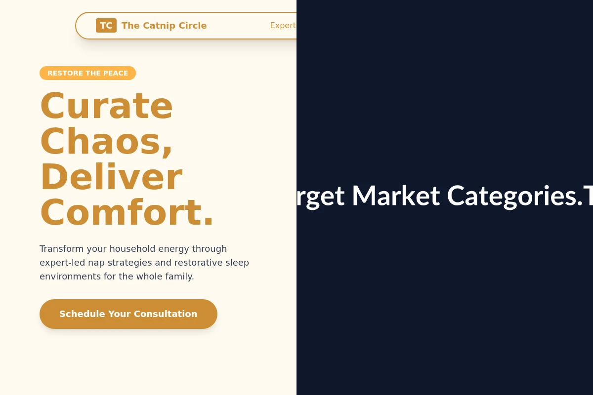 Nap-Time Target Market Categories.Txt