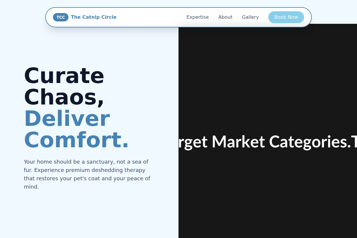Shedding Target Market Categories.Txt