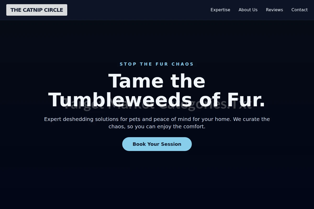 Shedding Target Market Categories.Txt